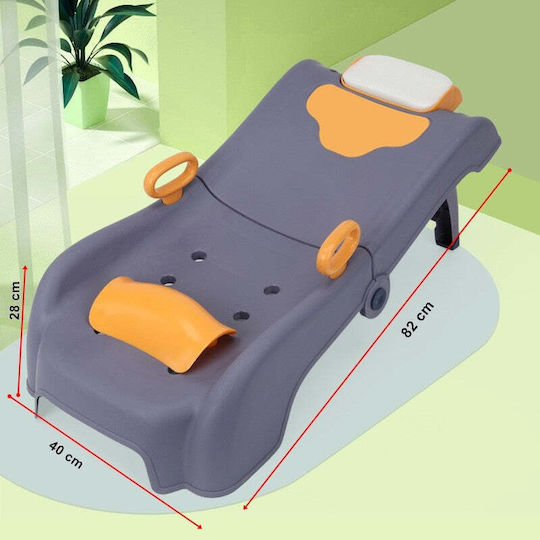 Blue Baby Bath Bed