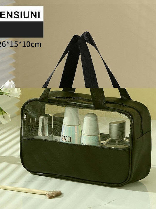 Toiletry Bag in Black color 26cm