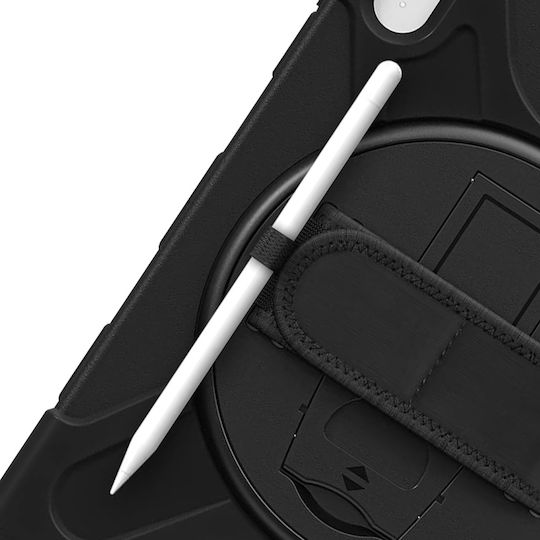 Akashi Back Cover Περιστρεφόμενη Μαύρη (iPad 2022 10.9'')
