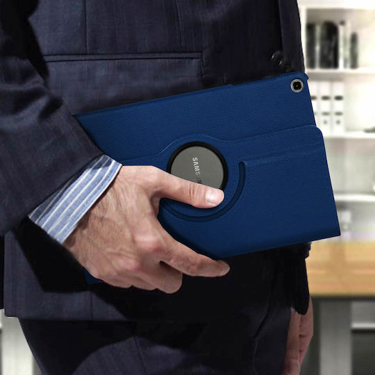 Avizar Flip Cover Rotating Blue Samsung Galaxy Tab A 10.1 2019
