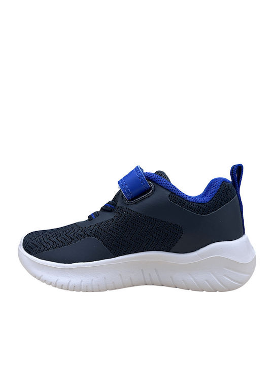 Infant Unisex Softy Evolve Td Low Cut Kids Sports Shoes Running with Hoop & Loop Closure Navy Blue
