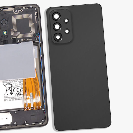 Clappio Καπάκι Μπαταρίας Μαύρο για Samsung Galaxy A53 5G
