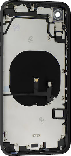 Clappio Batterieabdeckung Schwarz für iPhone XR