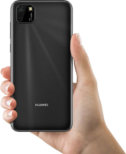 Clappio Καπάκι Μπαταρίας Μαύρο για Huawei Y5p