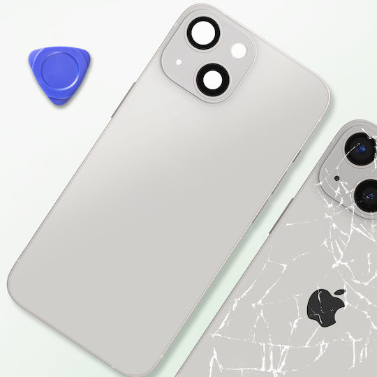 Clappio Κапак за замяна на батерията Сив за iPhone 13 Mini