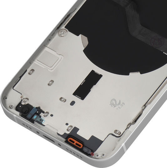 Clappio Καπάκι Μπαταρίας Λευκό για iPhone 12