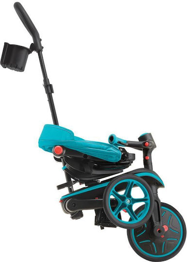 Globber Explorer Trike Πτυσσόμενο & Μετατρεπόμενο 4 σε 1 για 2-5 Ετών Μπλε