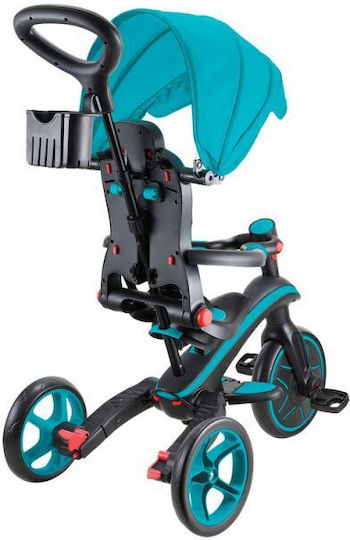 Globber Explorer Trike Πτυσσόμενο & Μετατρεπόμενο 4 σε 1 για 2-5 Ετών Μπλε