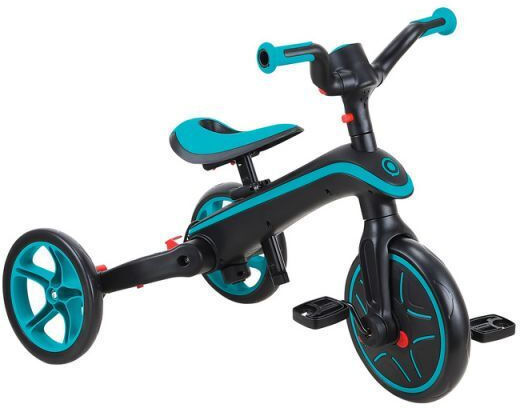 Globber Explorer Trike Πτυσσόμενο & Μετατρεπόμενο 4 σε 1 για 2-5 Ετών Μπλε