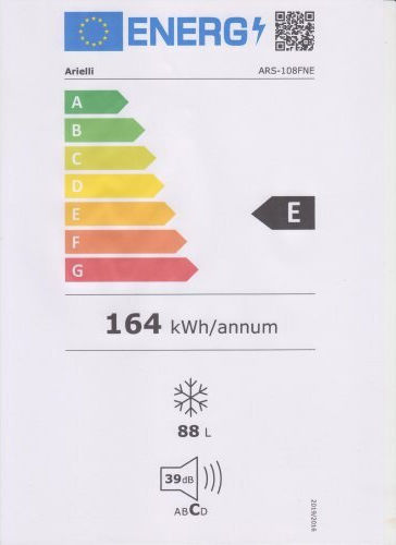 Arielli Όρθιος Καταψύκτης 88lt
