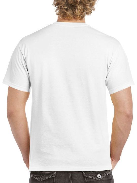 Gildan Men's Short Sleeve Promotional T-Shirt White.