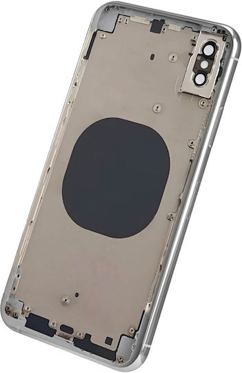 Clappio Κапак за замяна на батерията Сив за iPhone XS