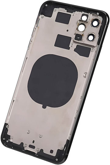 Clappio Κапак за замяна на батерията Сив за iPhone 11 Pro