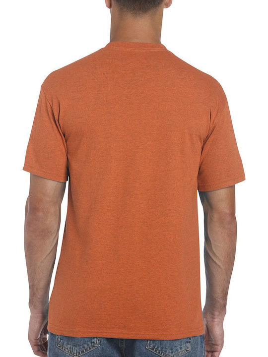 Gildan Ανδρικό Διαφημιστικό T-shirt Κοντομάνικο Antique Orange