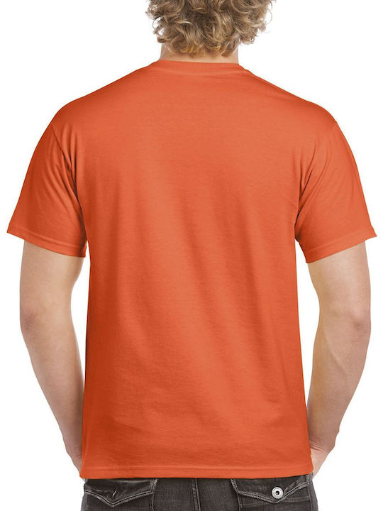 Gildan Bărbătesc Tricou Promotional Mânecă Scurtă Orange