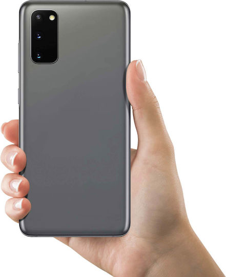 Clappio Καπάκι Μπαταρίας Γκρι για Samsung Galaxy S20