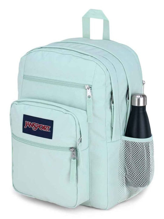 Rucsac Jansport Big Student Fresh Mint pentru copii, albastru-verde