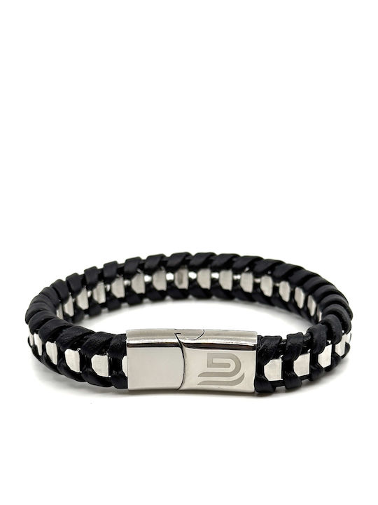 Legend Accessories Ανδρικό Βραχιόλι από Δέρμα