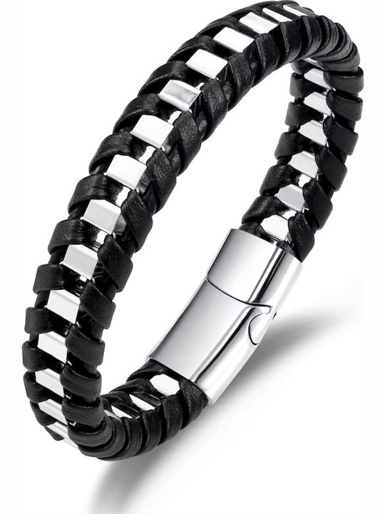 Legend Accessories Ανδρικό Βραχιόλι από Δέρμα