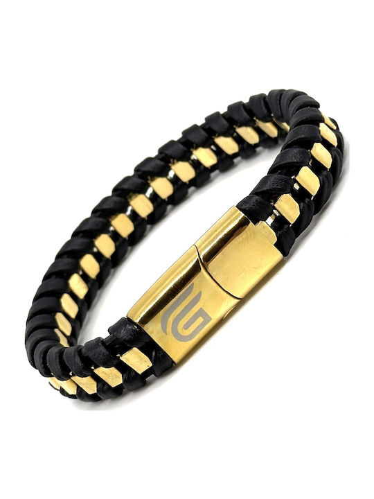 Legend Accessories Βραχιόλι από Δέρμα