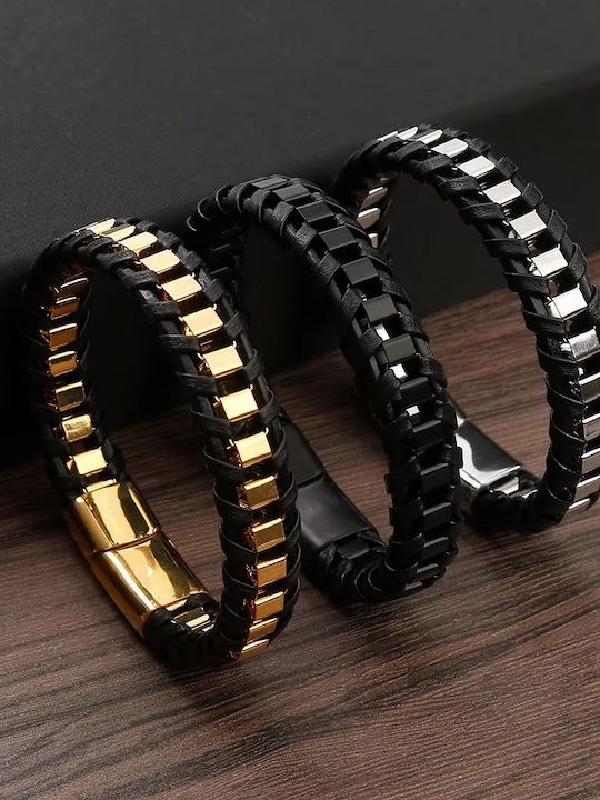 Legend Accessories Βραχιόλι από Δέρμα