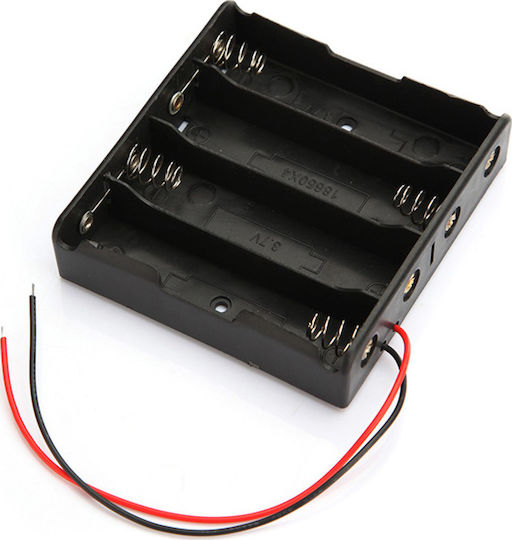 Batteriehalterung mit 4 Steckplätze 18650