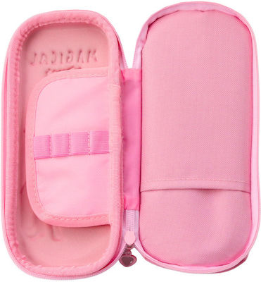 Pink Pencil Case 3d Unicorn Two-compartment 24 Cm X 11 Cm X 7 Cm