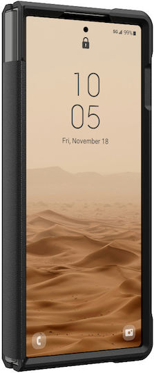 UAG Civilian Umschlag Rückseite Kunststoff / Silikon Schwarz (Galaxy Z Fold6)