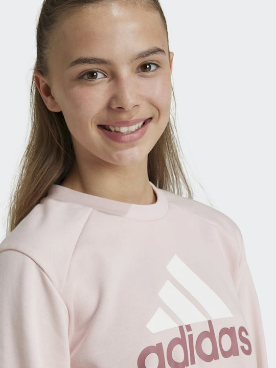 Παιδικό Σετ Φόρμας Ροζ 2τμχ Essentials Big Logo French