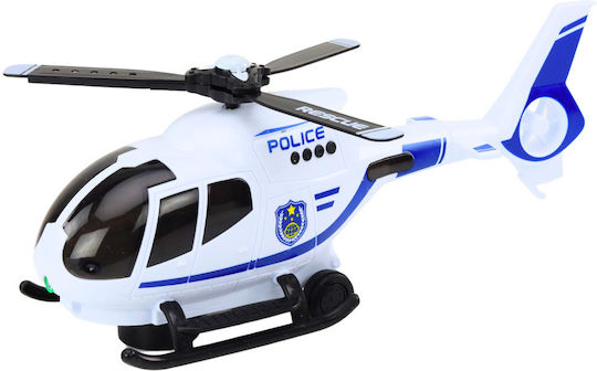 Police RC Helicopter with Driving Lights and Sounds