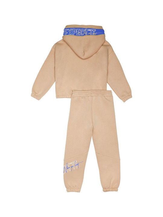 Sprint Kinder Set mit Hose Winter 2Stück beige