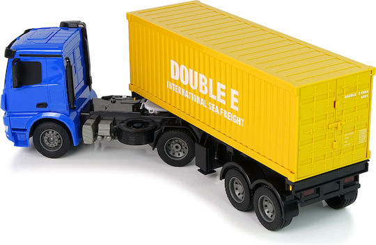 Large R C Truck Mercedes Arocs Blue 1:20 Container 58 Cm Long
