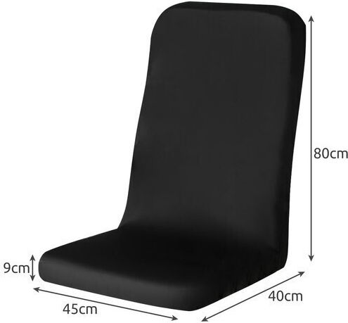 Malatec Ελαστικό Κάλυμμα Καρέκλας Μαύρο 40x45cm