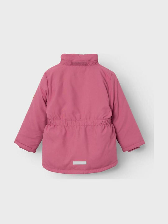 Kids' Parka Short with Hood Heather Rose