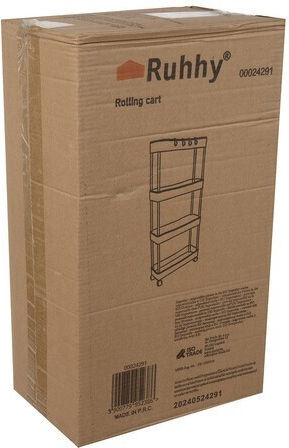 Ruhhy Rafturi De Baie Metalice 91.5x37x12cm Gri