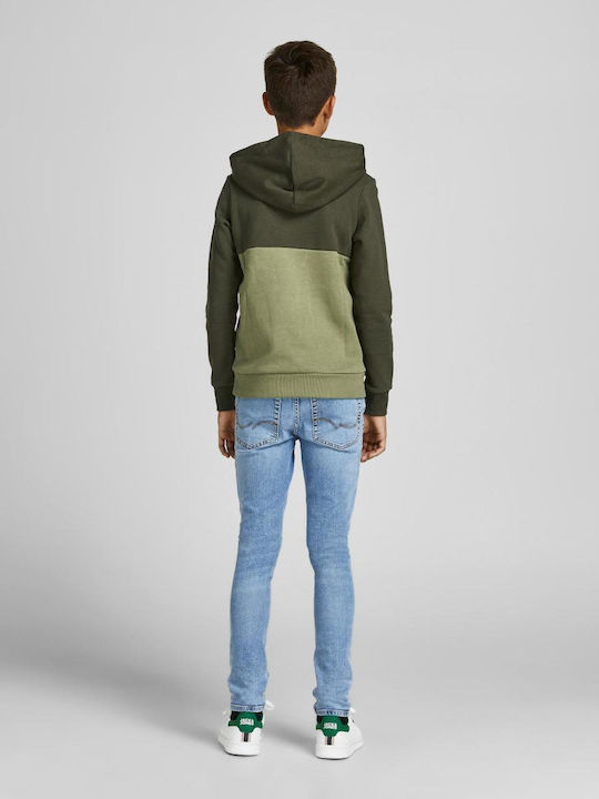 Jack & Jones Kids Sweatshirt with Hood Green