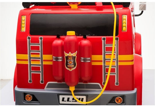 Fire Truck Red Electric Ride On Car
