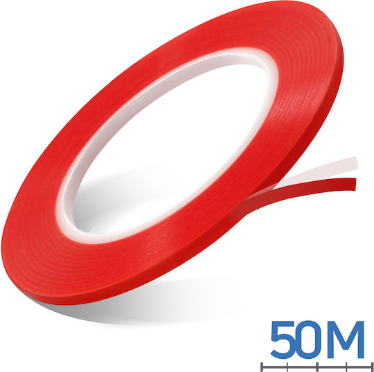 Double-sided Adhesive Repair Tape 50m Strong Adhesion 4mm Width Transparent