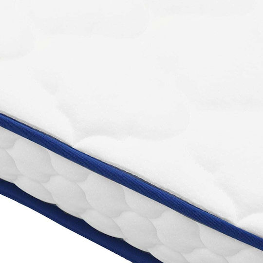 vidaXL Μονό Ανατομικό Στρώμα Memory Foam / Foam 90x190x17cm με Ανεξάρτητα Ελατήρια