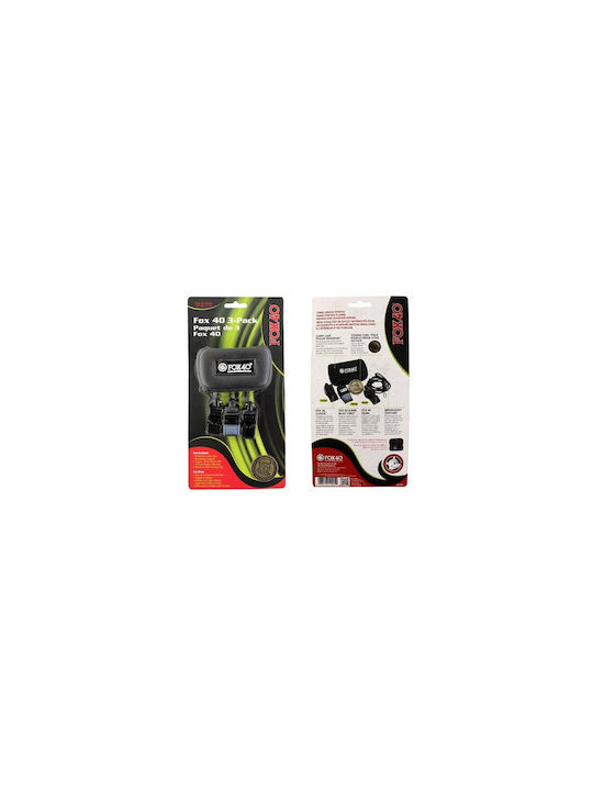 Fox40 Referees / Coaches Whistle 3pcs Set with Case Fox40 Referees / Coaches Whistle 3pcs Set with Case
