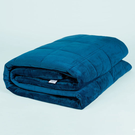 Nordic Paradise Κουβέρτα Βαρύτητας Sherpa Μονή 150x200εκ. Blue