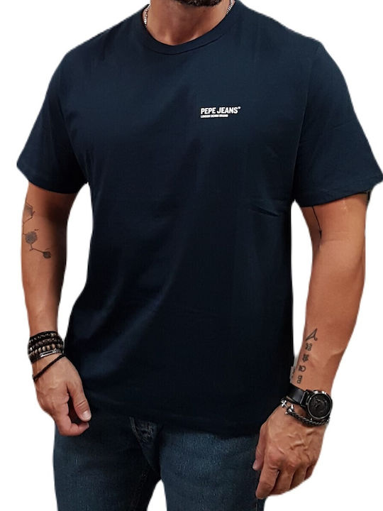 T-shirt Grey Marl, Blue