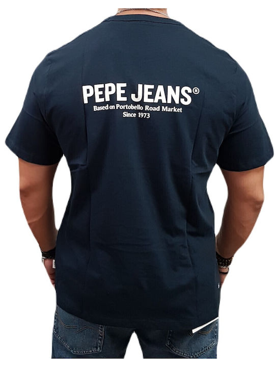 T-shirt Grey Marl, Blue