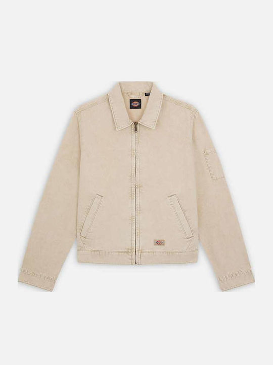 Newington Jacket Double Dye/acid Wash Coud