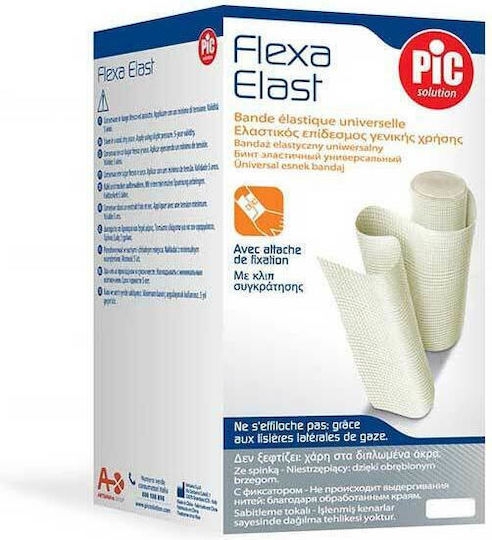 PiC Solution Flexa Elast Elastischer Verband 20cm x 4.5m Weiß