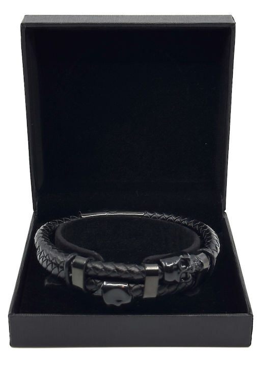 Legend Accessories Herren Armband aus Leder