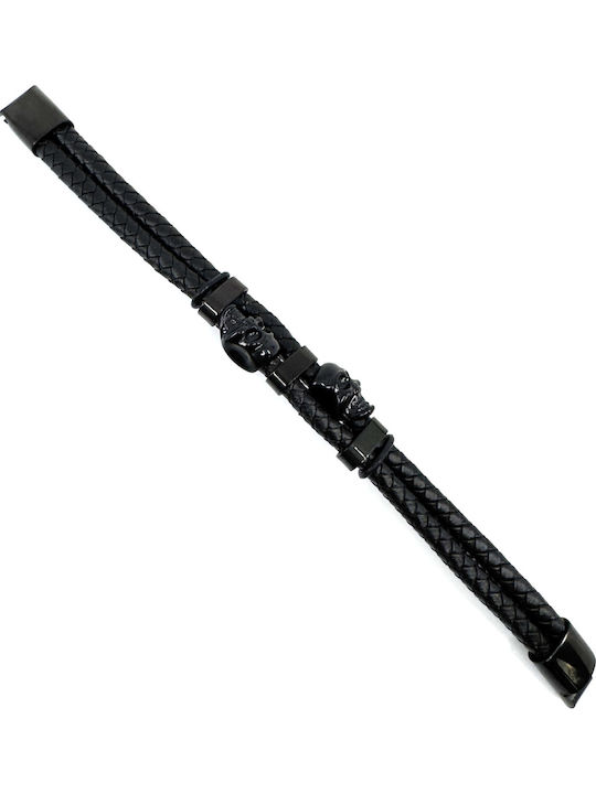Legend Accessories Herren Armband aus Leder