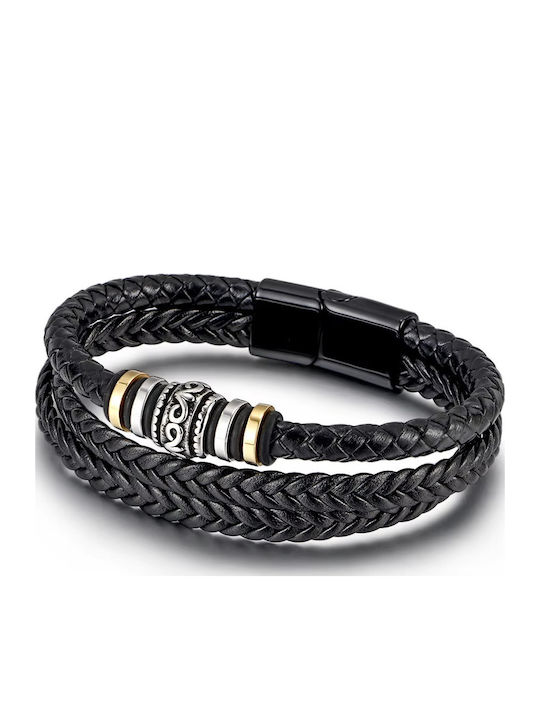 Legend Accessories Ανδρικό Βραχιόλι από Δέρμα