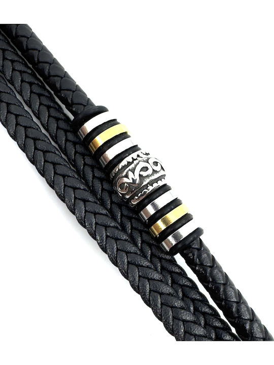 Legend Accessories Ανδρικό Βραχιόλι από Δέρμα