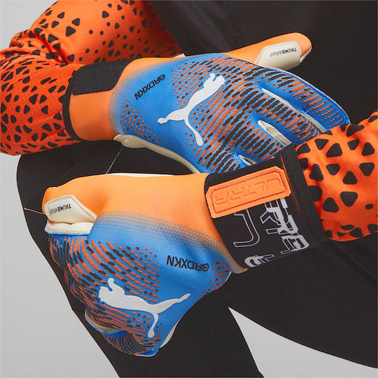 PUMA Ultra Grip 1 Hybrid Голмански ръкавици за Възрастни Син